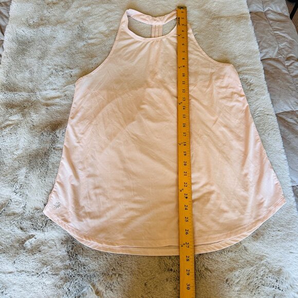Athleta Tank Top Womens Small Power of She Incline Racerback Light Pink Loose - Picture 3 of 11